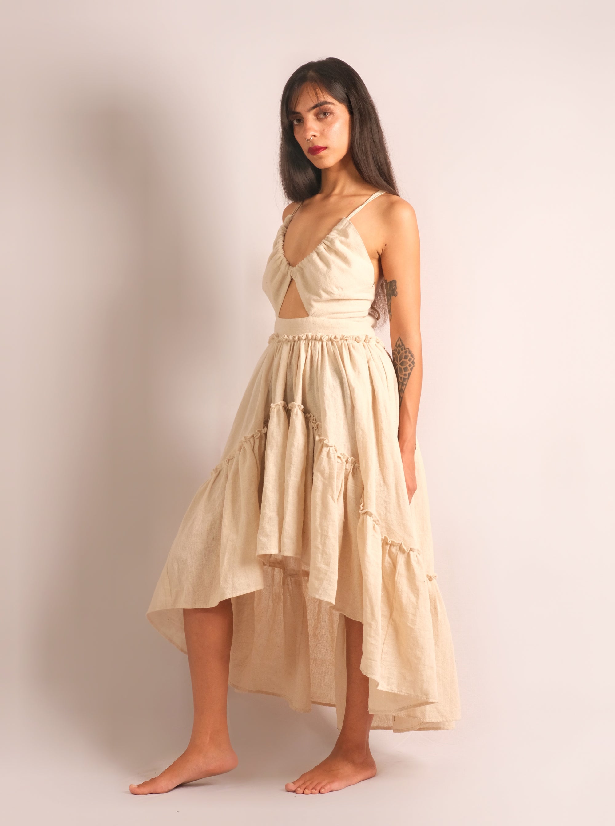 Raw Indian Cotton Dress
