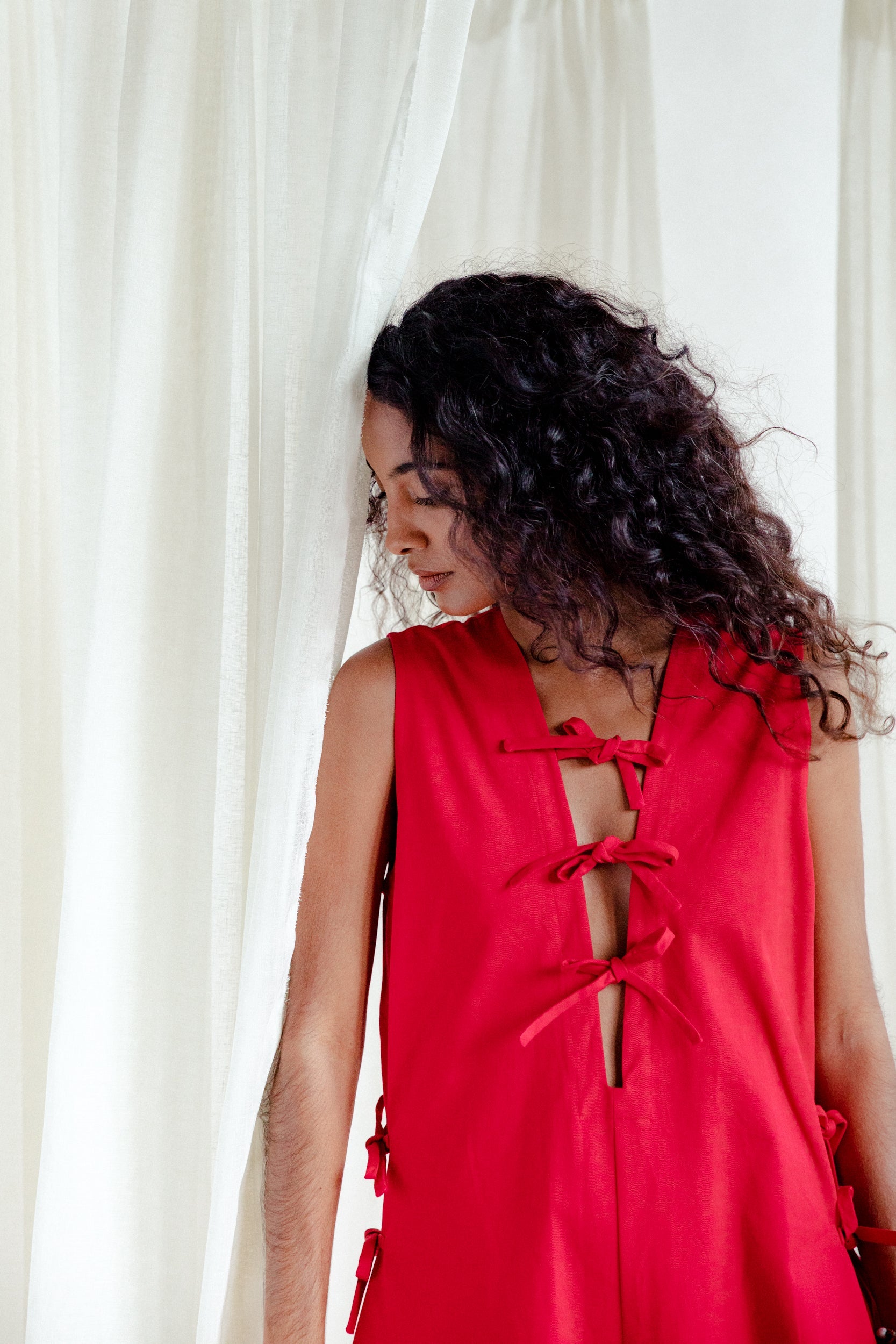 Organic Cotton Twill Menstruation Romper
