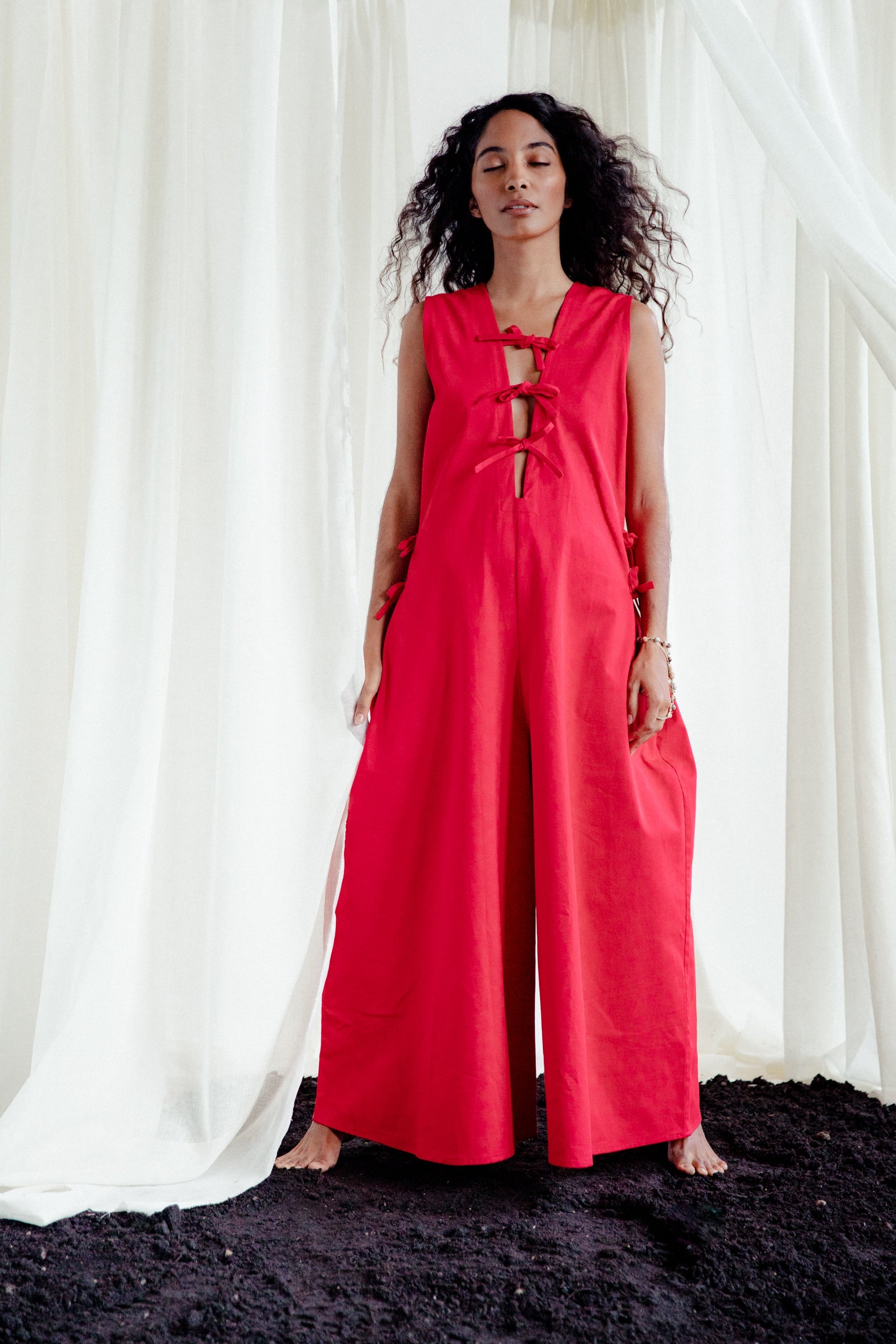 Organic Cotton Twill Menstruation Romper